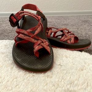 Chacos, double strap w/ toe loop, used condition